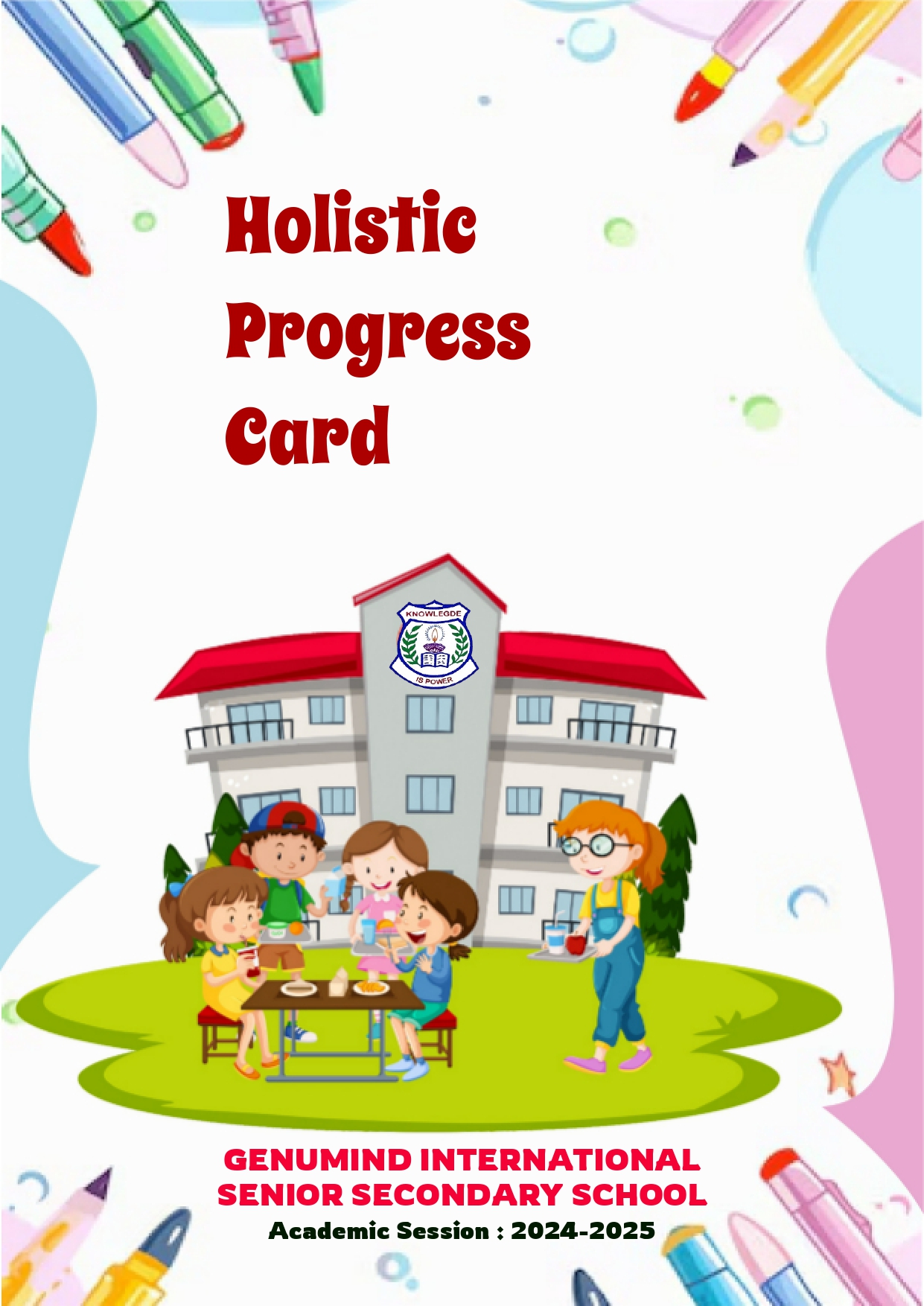 Holistic Progress Card Making Software